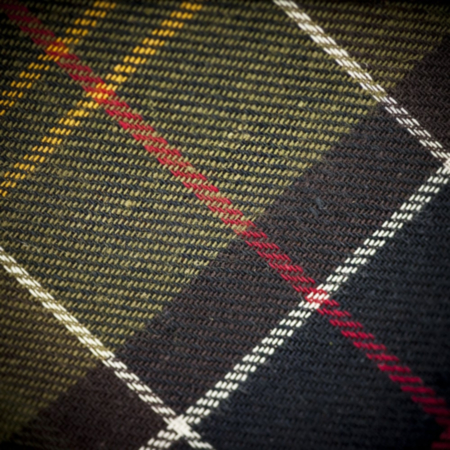 Barbour Classic Tartan Cover Hip Flask - 6oz