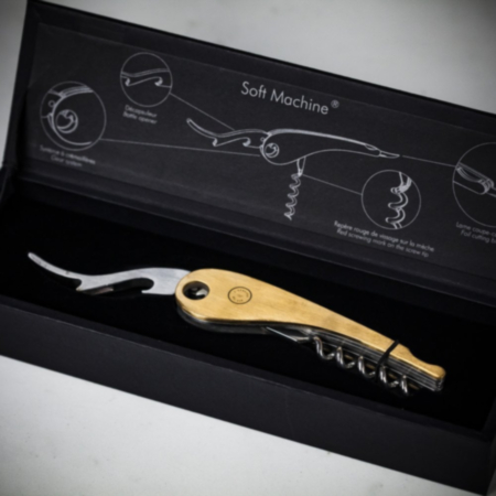 L&#039;Atelier du Vin Soft Machine Sommelier Corkscrew - Brass