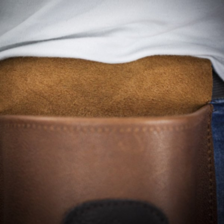 Bradleys Tannery Leather Waist Pouch - Tan