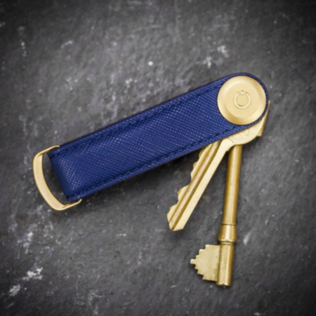 Orbitkey Saffiano Leather Keyring