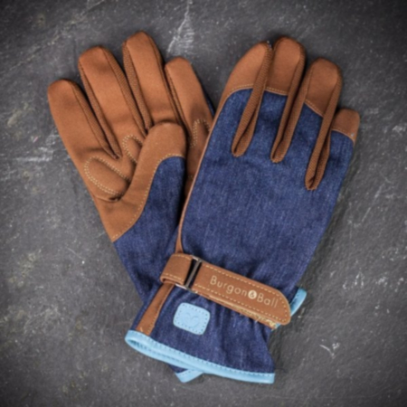 Burgon &amp; Ball Love The Glove Women&#039;s Gardening Glove - Denim