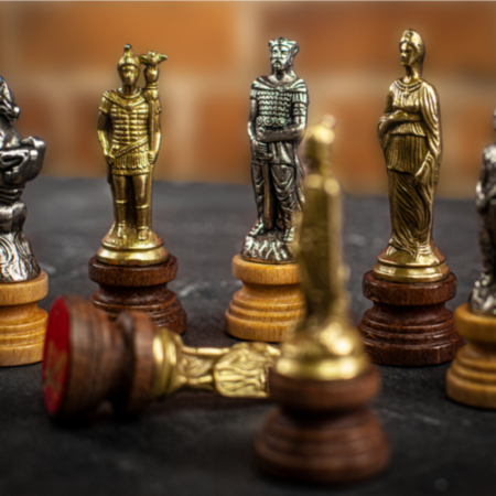 Italfama Ancient Rome Chess Pieces - Large