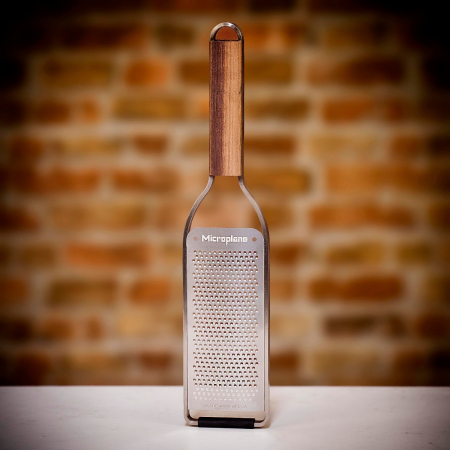 Microplane Master Series Fine Grater with Wood Handle