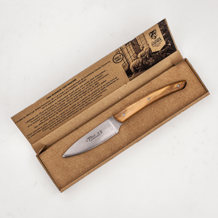Claude Dozorme Le Thiers Paring Knife with Olive Wood Handle