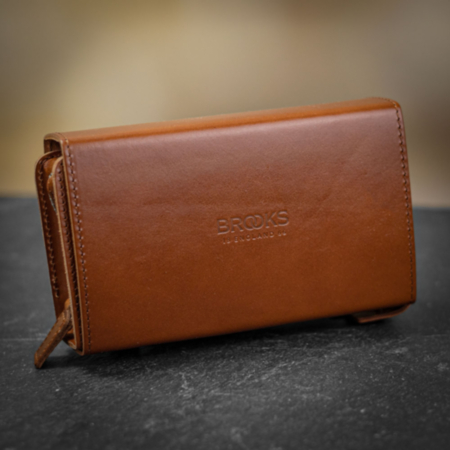Brooks England D-Shaped Leather Tool Bag