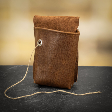 Bradleys Tannery Heritage Leather String Pouch