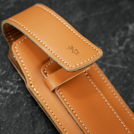 Opinel Leather Chic Sheath - Brown