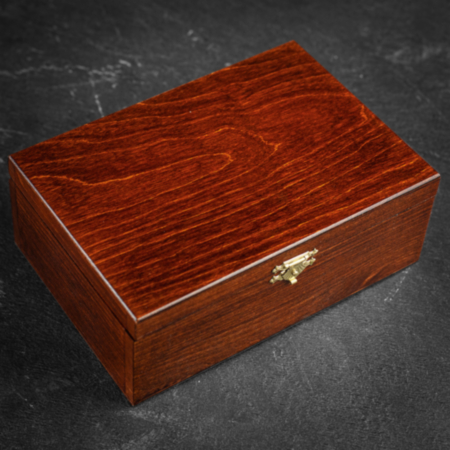 Sunrise Games Staunton Wooden Box For Chess Pieces