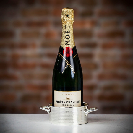 Culinary Concepts &#039;Let&#039;s Get Hammered&#039; Silver-Plated Bottle Coaster