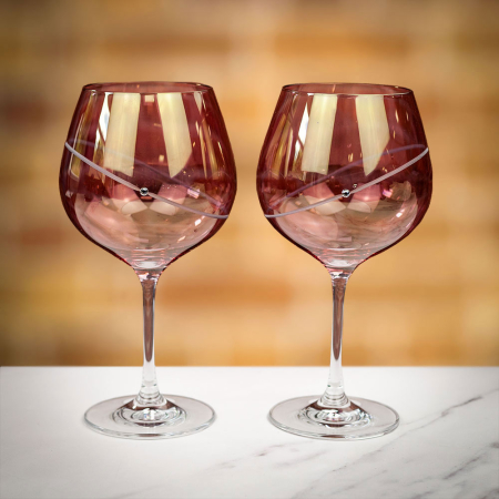 Dartington Celebrate Ruby Copa Gin &amp; Tonic Pair
