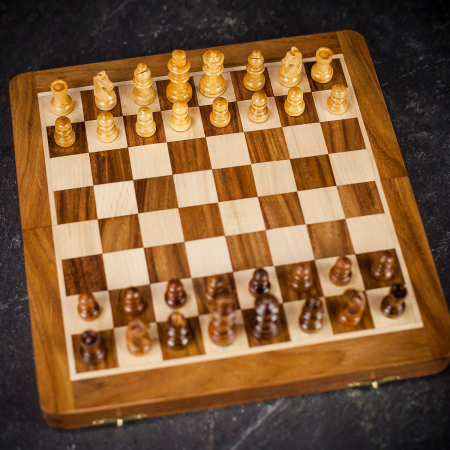 Chopra Magnetic Folding Chess Set - Travel