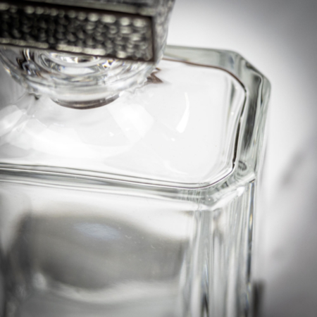 English Pewter Co Manhattan Tall Decanter 650ml