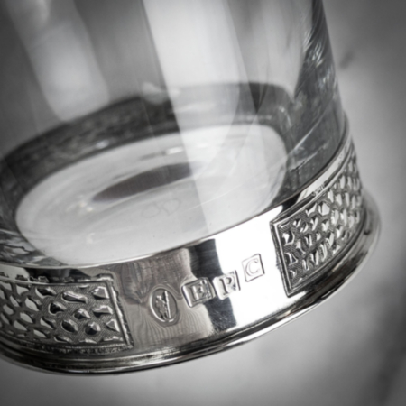 English Pewter Co Manhattan Double Tumbler Set