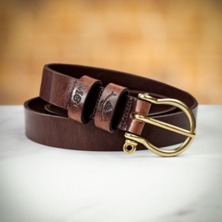 Mackenzie and George Belton Ladies Belt - Chocolate