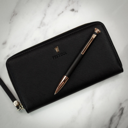 Festina Mademoiselle Travel Wallet &amp; Pen Gift Set 