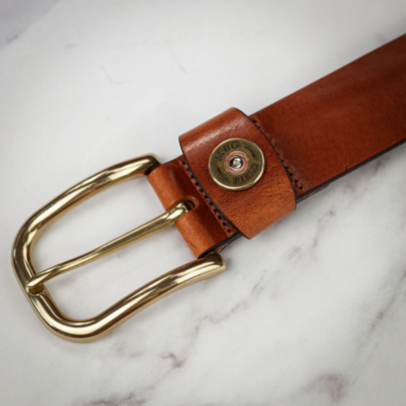 Mackenzie and George Wycombe Unisex Belt Chestnut