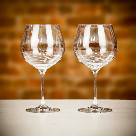 Dartington Swarovski Pair of Gin and Tonic Glasses
