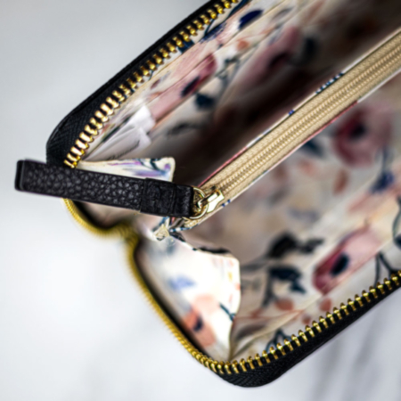 Ashwood Large Zip Leather Purse