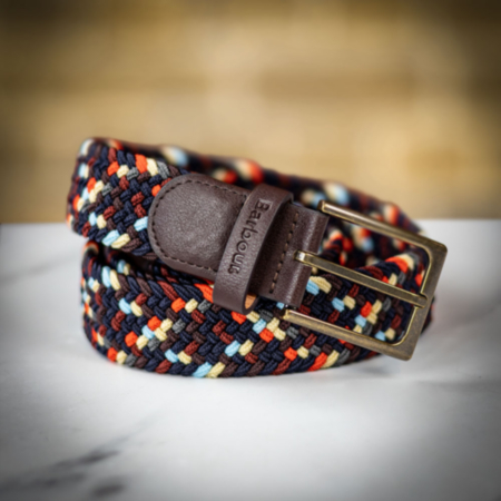 Barbour Ford Belt - Navy Mix
