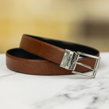 Barbour Fife Reversible Leather Belt