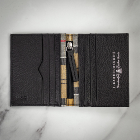 Barbour Small Billfold Tartan Wallet