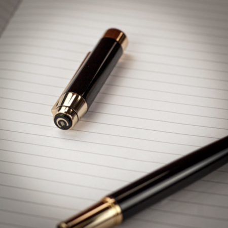 Cerruti 1881 Heritage Fountain Pen - Black &amp; Gold