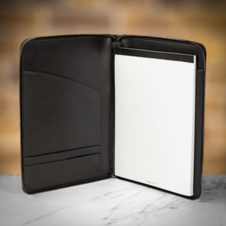 Cerruti 1881 Horton Conference folder Zip A4 - Black