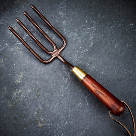 Burgon &amp; Ball National Trust Round Tine Hand Fork