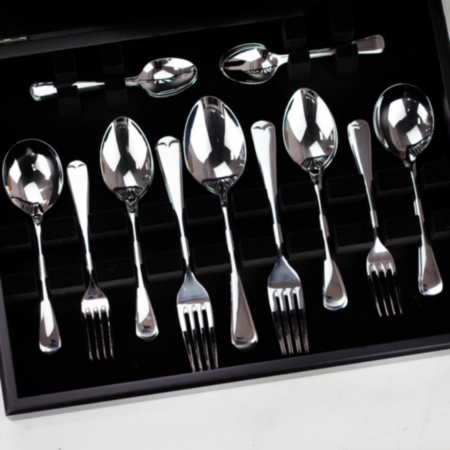 Arthur Price of England Classic Old English 44pc 6 Person Cutlery Set 