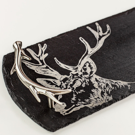 Just Slate Stag Serving Tray - Small