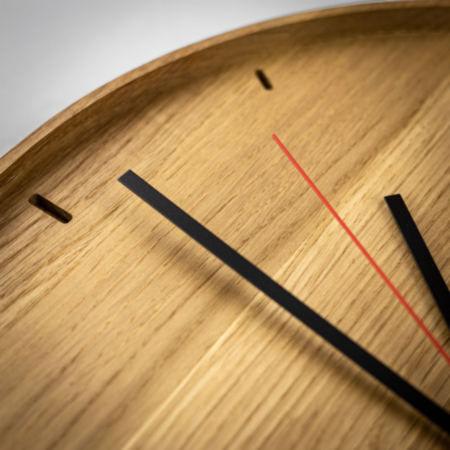 Rio Lindo Wall Clock - Oak