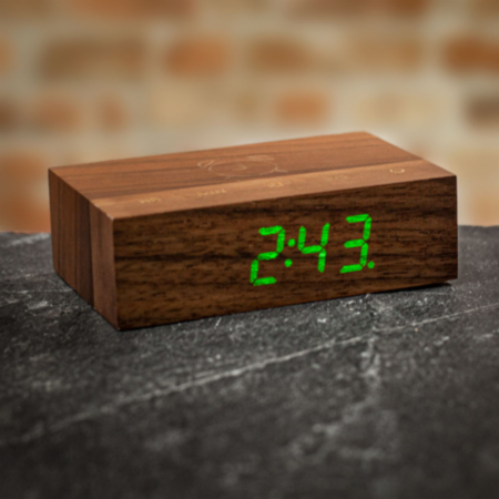 Gingko Design Flip Click Clock