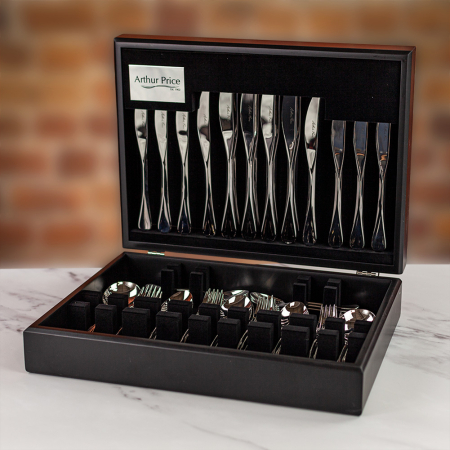 Arthur Price of England Signature Cascade 58pc 8 Person Cutlery Set